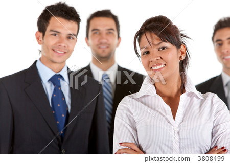 Business team isolated Business team isolated 3808499