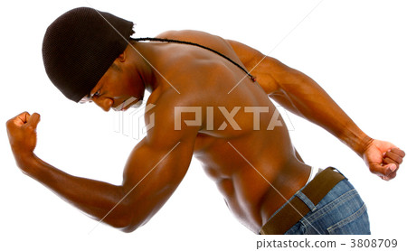 Strong black man Strong black man 3808709