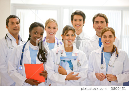 doctors in a hospital doctors in a hospital 3809451