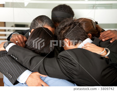 Business team strategy 3809742