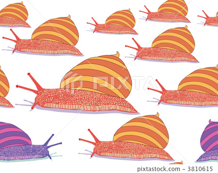 snails seamless pattern snails seamless pattern 3810615