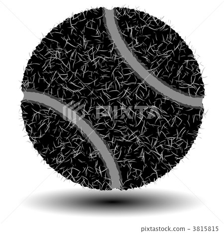 tennis ball silhouette 3815815