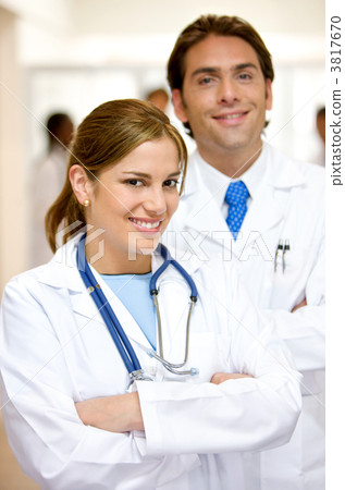doctors in a hospital 3817670