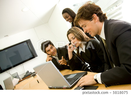 business meeting - laptop business meeting - laptop 3818075
