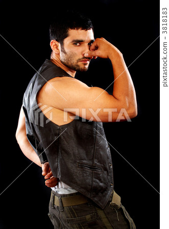muscular fashion man muscular fashion man 3818183