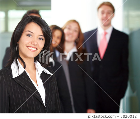 business team in an office business team in an office 3820012