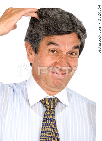 business man looking worried 3820554