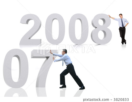 2008 welcome good bye 2007 3820833