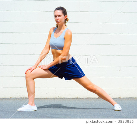 Urban Mature Woman Exercising 3823935