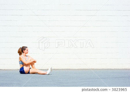 Urban Mature Woman Exercising 3823965