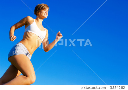 Fit Young Woman Working Out Fit Young Woman Working Out 3824262
