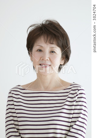 資深婦女的畫象微笑 資深婦女的畫象微笑 3824704