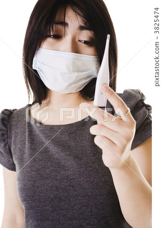 Sick Chinese woman. Sick Chinese woman. 3825474