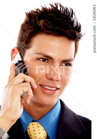 Business man on the phone Business man on the phone 3826063