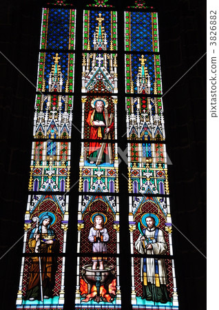 Prague Castle and St. Vitus Cathedral inside Prague Castle and St. Vitus Cathedral inside 3826882