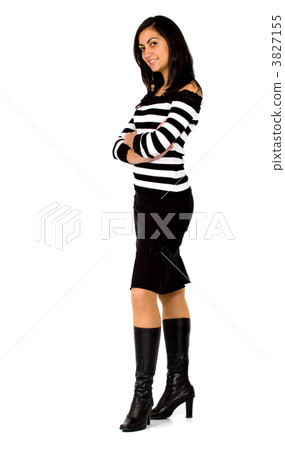 confident business woman standing 3827155