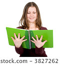 female student with notebooks 3827262