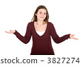 confused casual girl 3827274