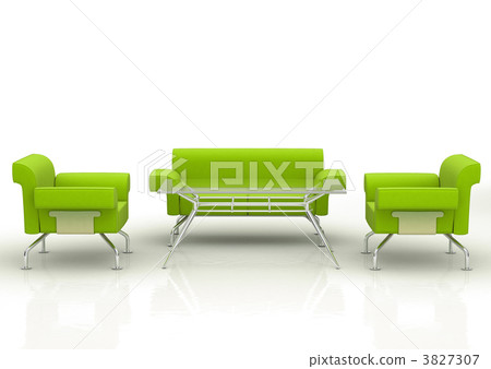 green office sofa 3827307