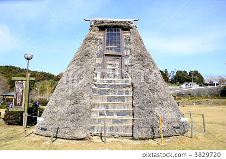 tehori hut, cabin, thatching 3829720