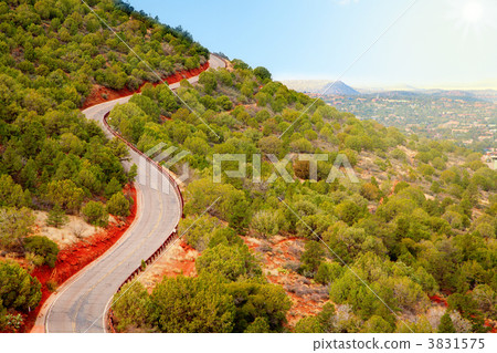 Road over the hill Road over the hill 3831575