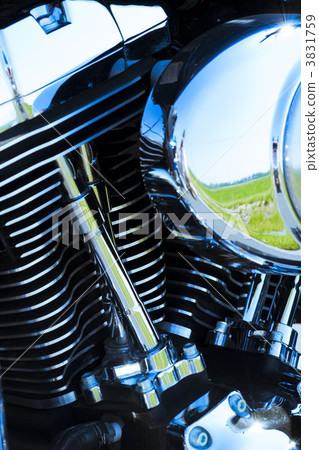 Motorcycle engine details Motorcycle engine details 3831759