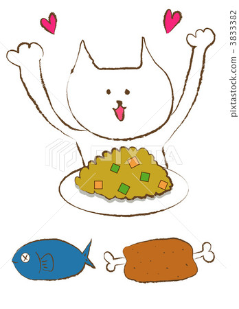 Pet related cats and rice 3833382