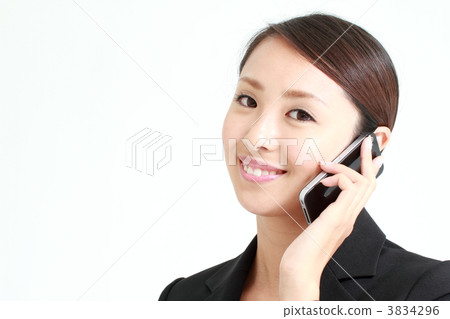 Business woman to smash Business woman to smash 3834296