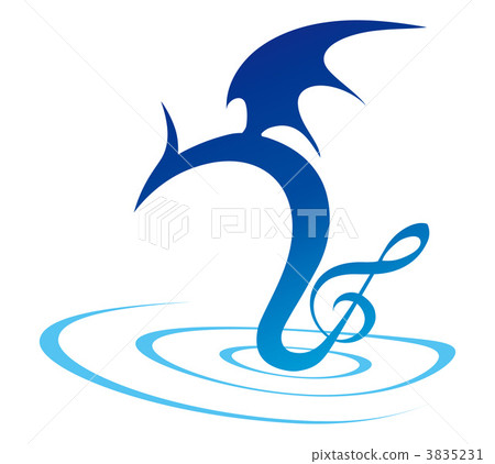 Notes Dragon 2 - Stock Illustration [3835231] - PIXTA
