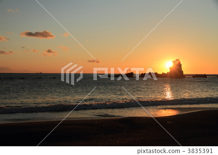 Asahi of the river coast 3835391