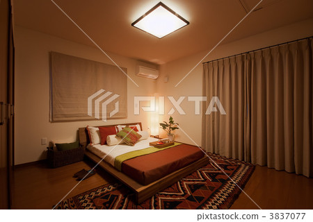 Bedroom in a newly built home Bedroom in a newly built home 3837077