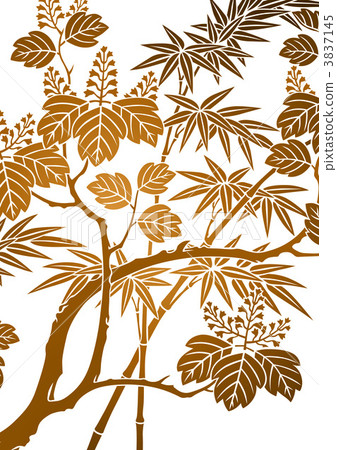 japanese pattern, sasleaf, bamboo grass 3837145
