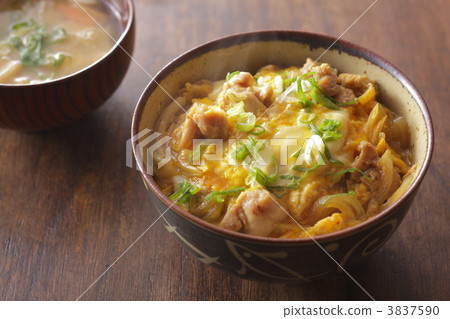 親子丼 日式丼飯 日常生活 3837590