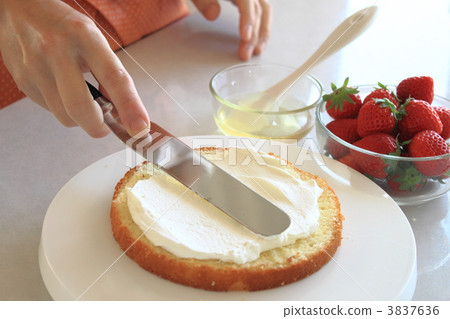 Sweets making cake Sweets making cake 3837636