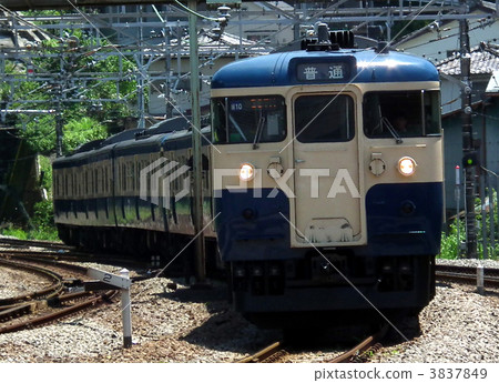 115系列橫須賀顏色Sagamiko湖站 3837849