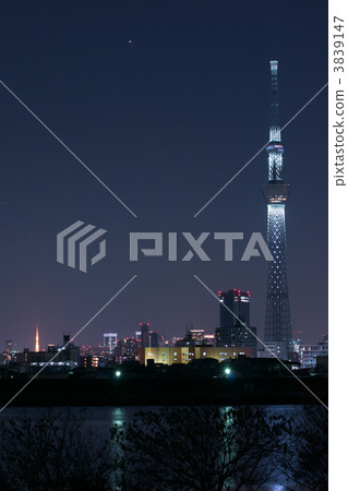 東京晴空塔 無線電塔 天線桿 3839147