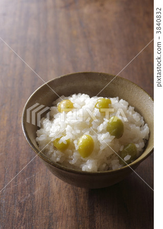 ginkgo rice with red beans, kayaku gohan, trickery 3840832