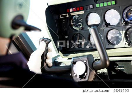 Instruments fitted with light pilot cockpit 3841493