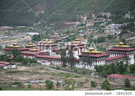 Thimphu Tashi Chon · zon of Bhutan kingdom capital city 3841920