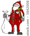 santa clau, santum, christmas 3842008
