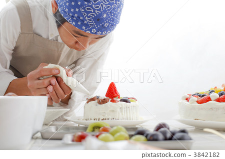 做蛋糕 中式料理 料理 3842182