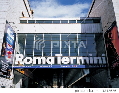 Termini station in Rome 3842626