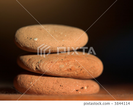 ocean stones on isolated background ocean stones on isolated background 3844114