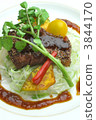 Kuroge Wagyu beef's steak Japanese technique technique 3844170