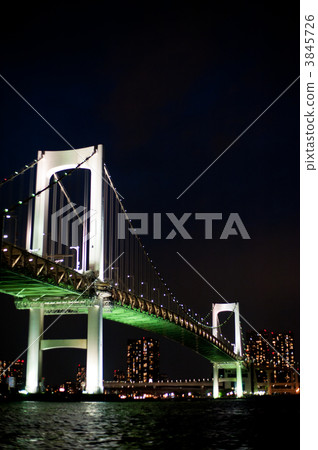 lit up, light up, rainbow bridge 3845726