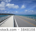 kouri bridge, kouri-ohashi bridge, road 3848108