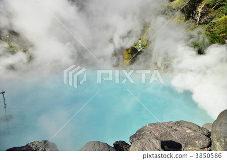 umi jigoku, Hotspring, hot spring 3850586