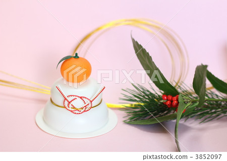 Also to New Year cards! New Year decoration 3852097