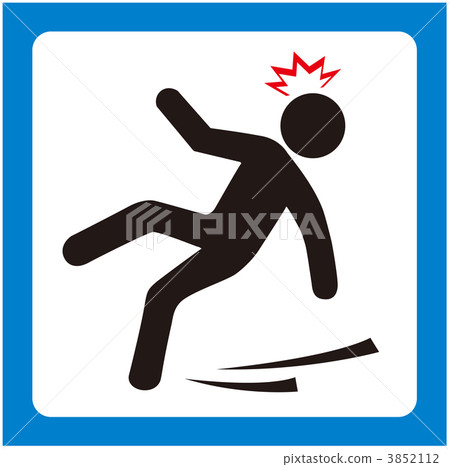 Fall caution _blue 02 3852112