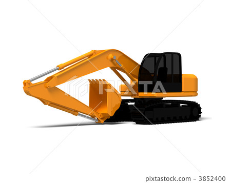 施工車輛 挖掘者 挖掘機 3852400